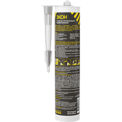 Герметик Экон 2229420 силиконовый универсальный прозрачный 280 мл. | Экон