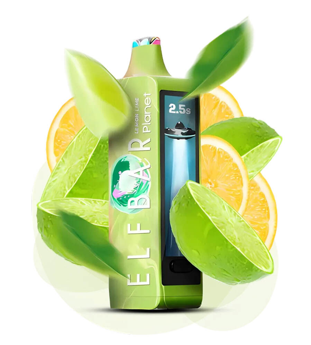Elf Bar Planet 25000 - Lemon Lime (5% nic)