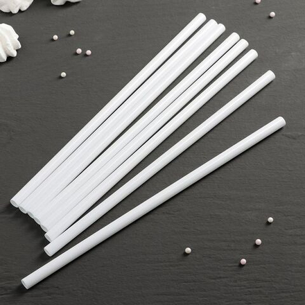 Палочки пластиковые для укрепления ярусов тортов 8 шт (1 см)