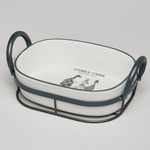 Форма 25*15,5*9см на металлической подставке "Family Farm"