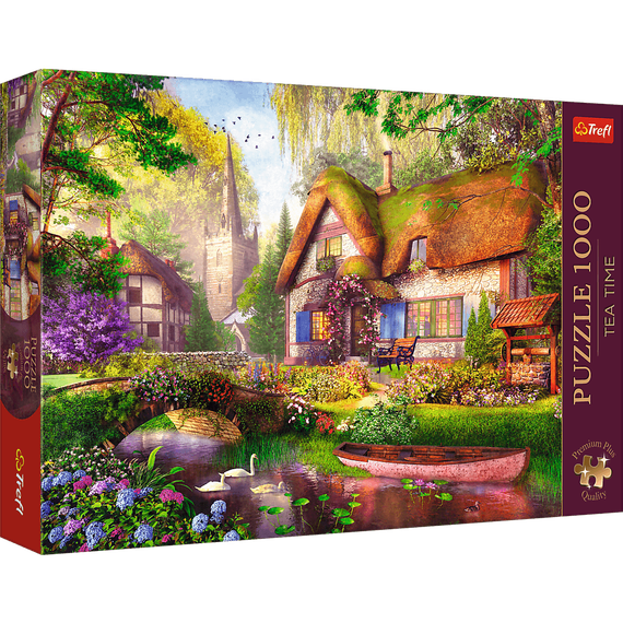 Puzzle Premium Plus Quality 1000 el. Tea Time: The Woodland Cottage