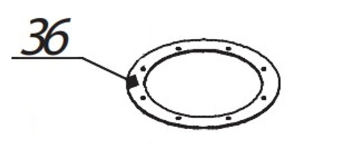 Прокладка внутренняя для cab 135, артикул 88500005