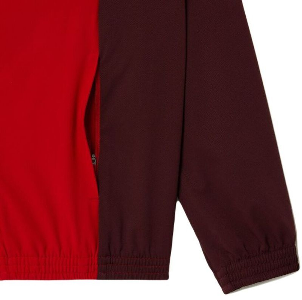 Мужской теннисный костюм Lacoste Tennis x Novak Djokovic - красный