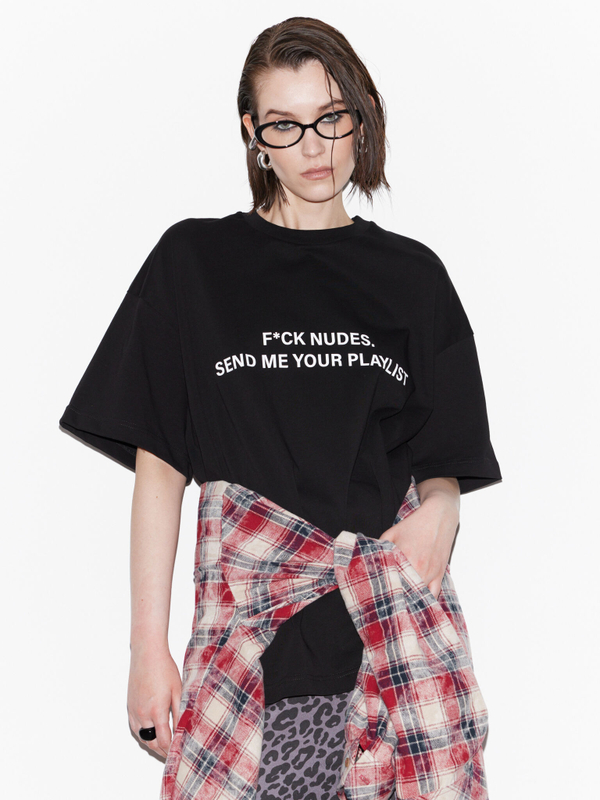 Футболка Playlist, черная