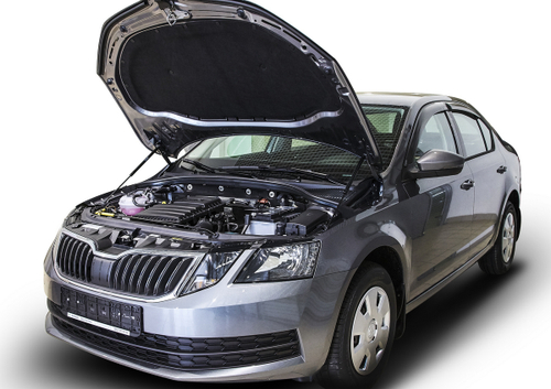 Газовые упоры капота АвтоУпор для Skoda Octavia A7 2013-2020, 2 шт., USKOA7012