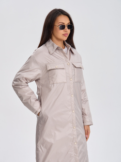 Куртка демисезонная бежевая