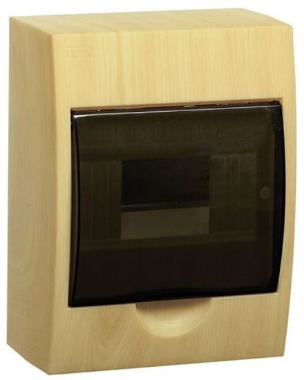 Корпус навесной ЩРН-П-6 Krepta 3 IP41 пластик. сосна IEK MKP12-N-06-41-K34