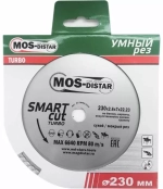 Диск алмазный Turbo Smart Cut (Умный рез) 230*2,6*7*22,23  "МОS-DISTAR"