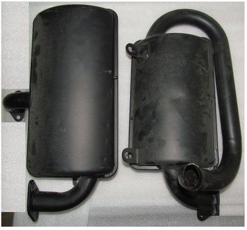 Глушитель в сборе для ТСС ЭЛАД-5000/6000КЭ/ТСС-186Д (Mufler Ass'y for KDE5000T, KDE5000T-08200/300/100)