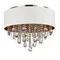 SL1350.502.06 Светильник потолочный ST-Luce Хром/Белый, Золотистый, Прозрачный E14 6*40W LACCHIA