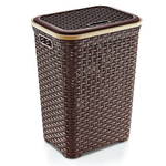 Корзина для белья Плетеная 60 лт коричневый