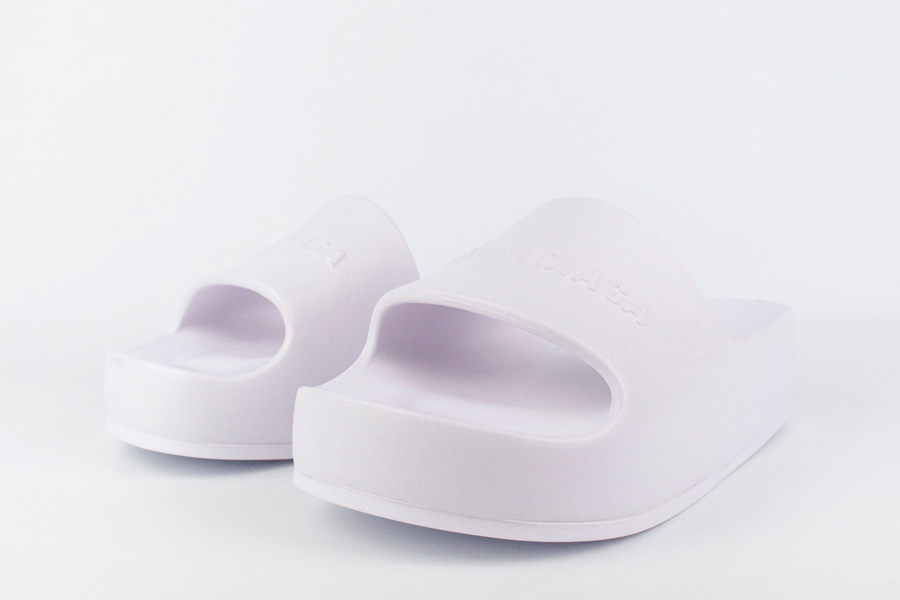 Шлепанцы Balenciaga Chunky Slide White
