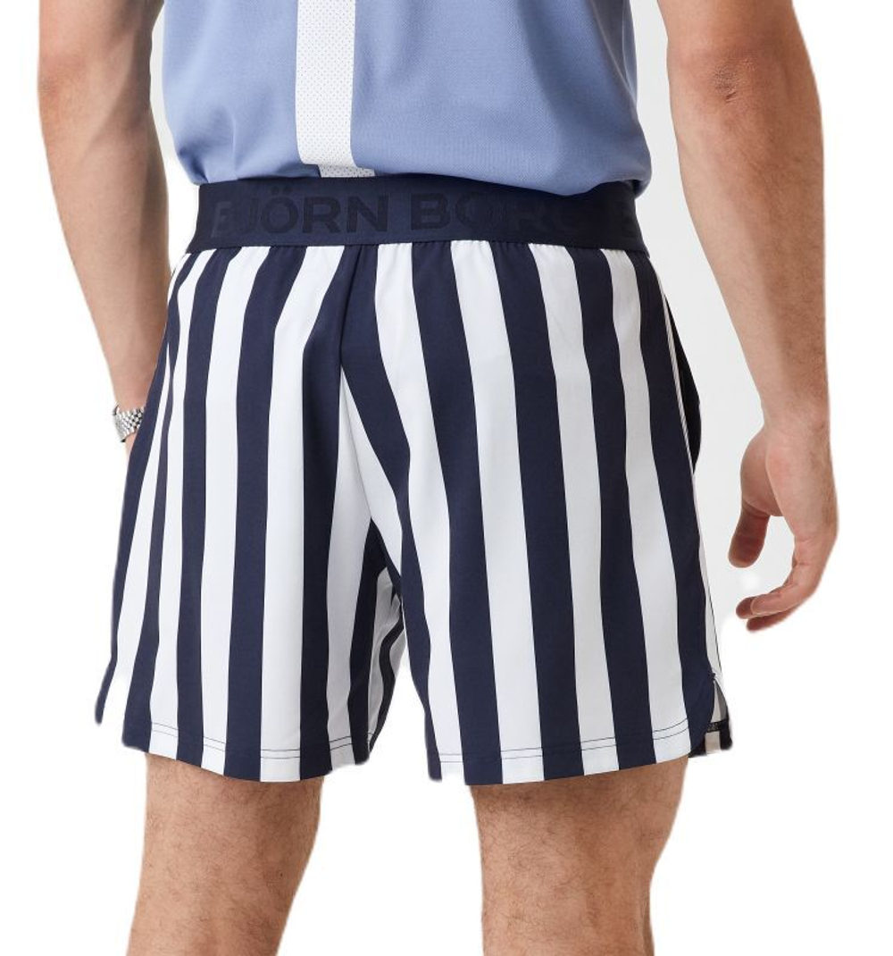 Мужские теннисные шорты Björn Borg Ace Short Shorts - black/white
