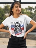 Футболка матрешка подарок подруге