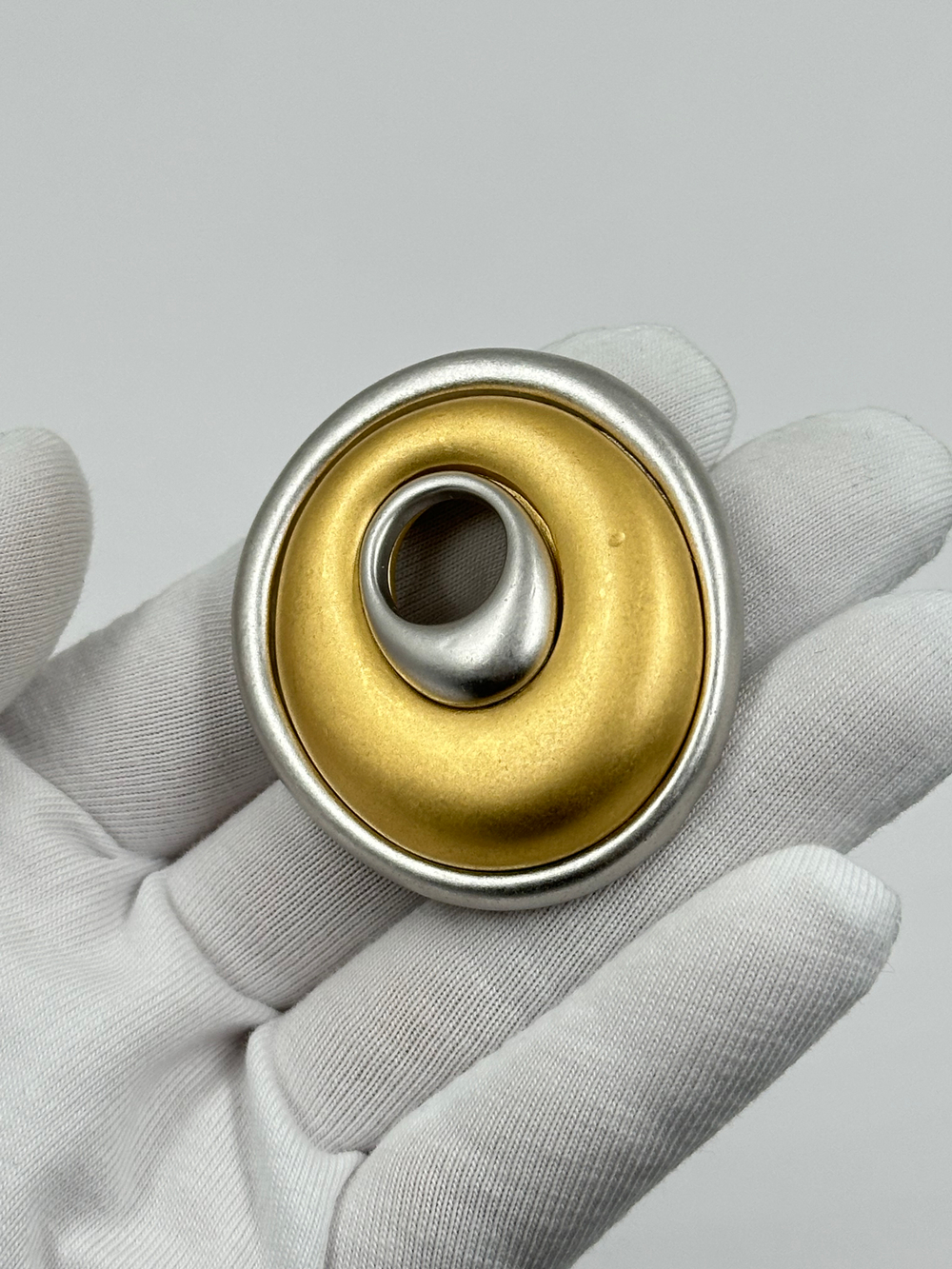 Брошь биколор Monet