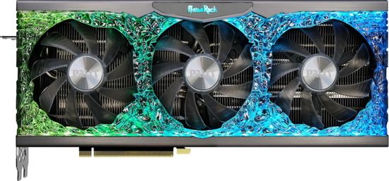 Видеокарта Palit GeForce RTX 3080 GameRock OC V1 LHR