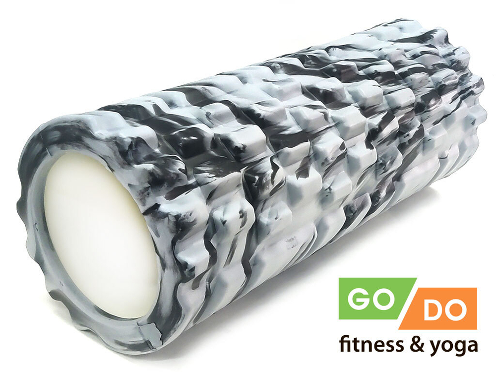 Валик ролл для фитнеса GO DO JD2-33KM-grey