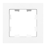 Рамка 1-м Эпика пластик бел. EKF UP1-FPW-01