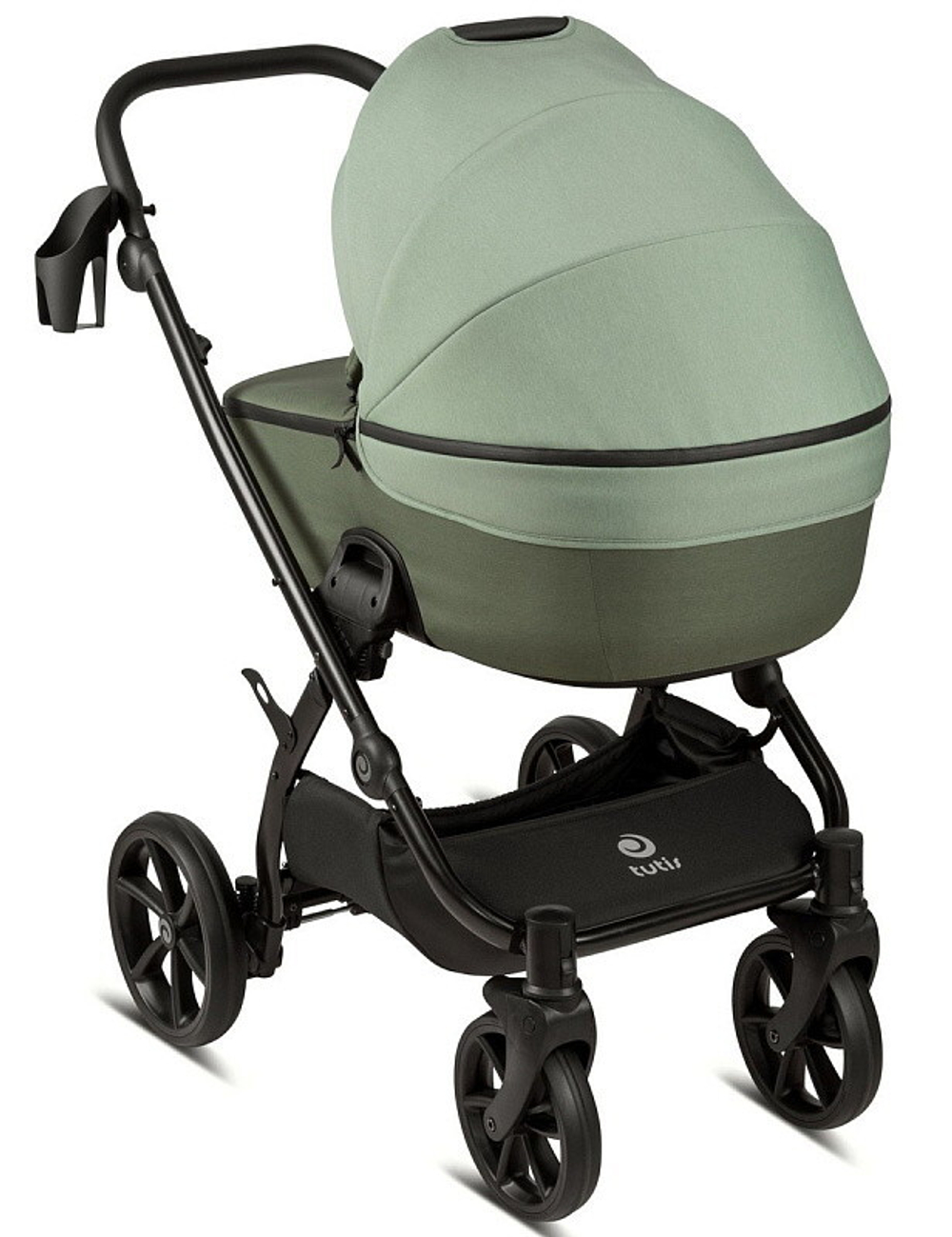 Детская коляска Tutis Uno 5 Plus Earth collection 3 в 1 с автокреслом Elo Lux EduSky Black 1402037 Matcha