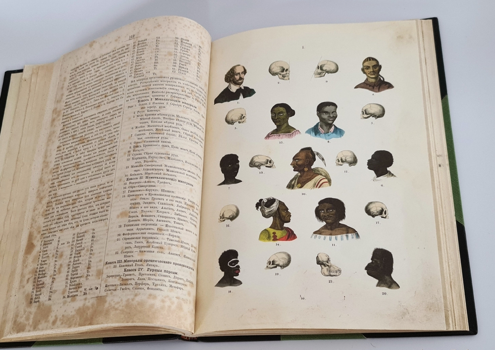 "Систематический атлас к естественной истории". Т.Бромме. 1863 г.