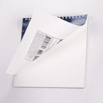 Скетчбук, каменная бумага 235 г/м2, 170х195 мм, 20 л., гребень, подложка, холодная фольга, "Мрамор", 98627