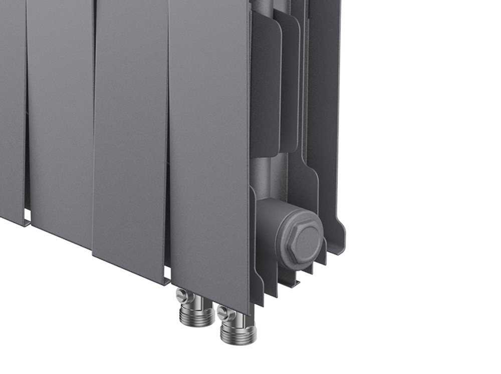 Радиатор Royal Thermo PianoForte 200 /Silver Satin - 14 секц. VDR