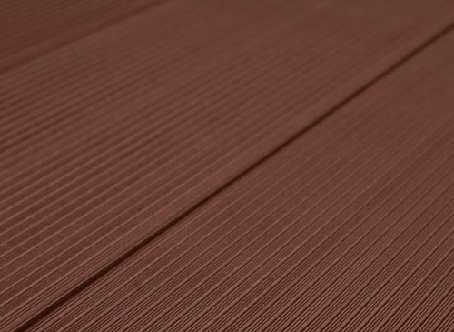 Террасная доска из ДПК Salix (Вельвет) цвет: терракот.