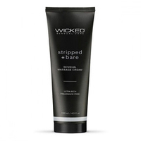 Массажный легкий крем Wicked Stripped plus Bare 120мл