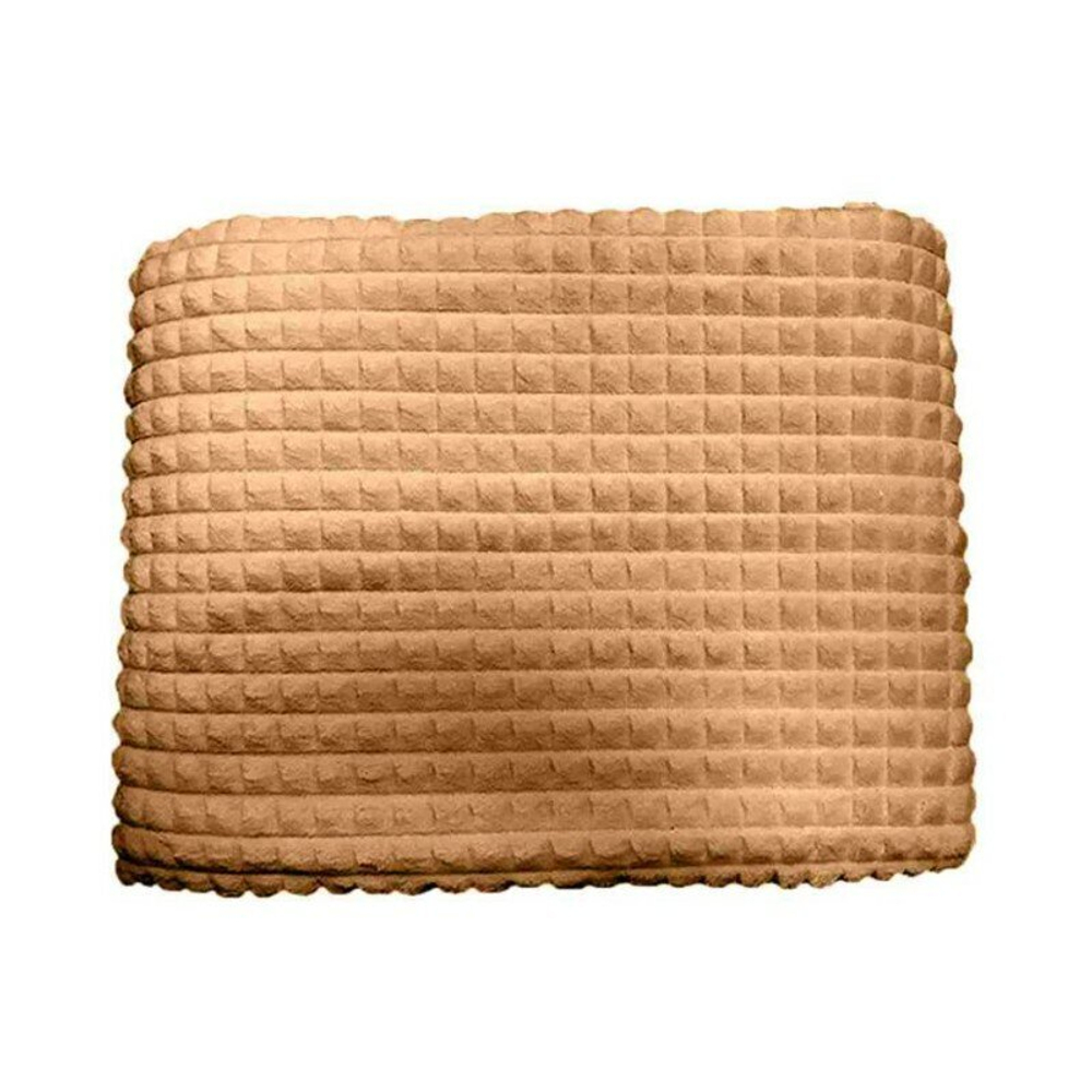 Плед Кубик карамель евро 200х220 см