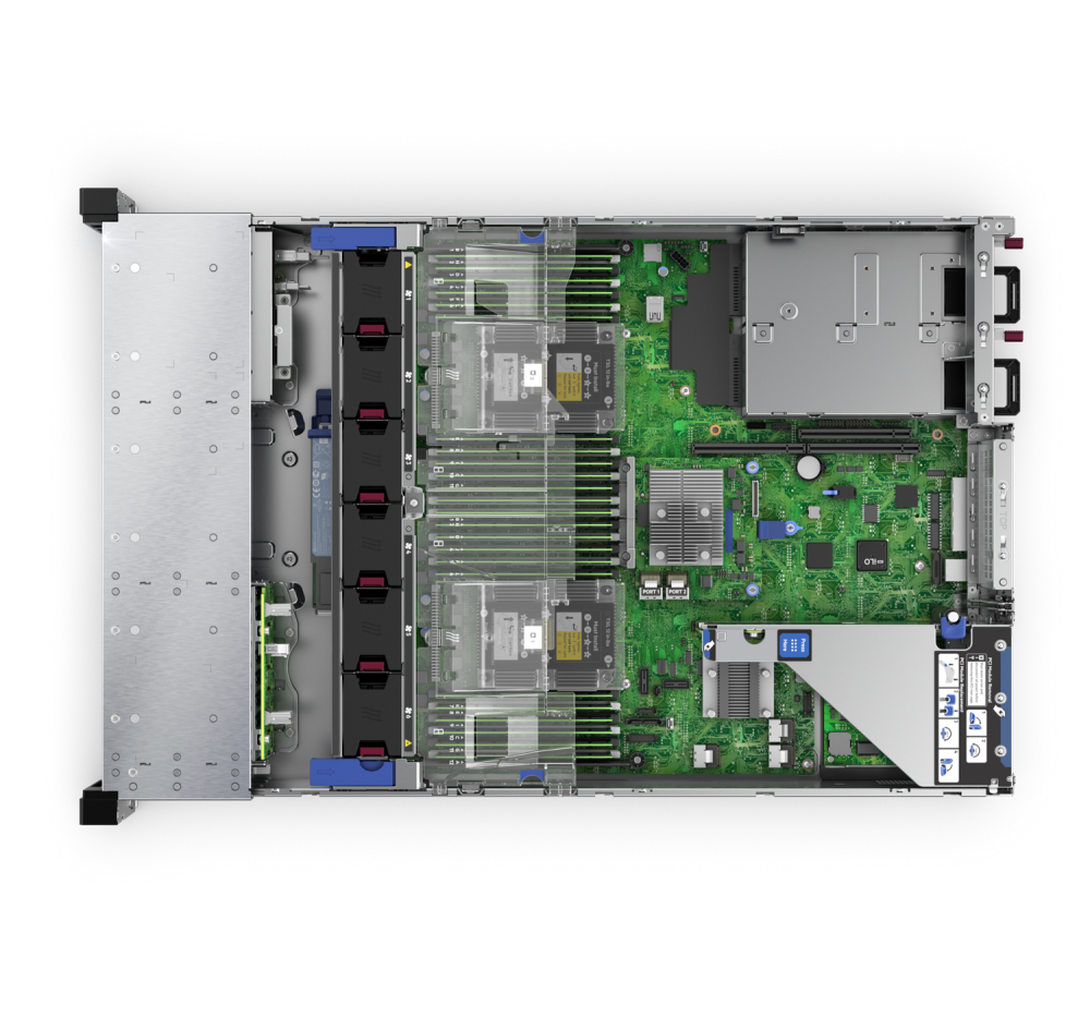 Стоечный сервер - HP Enterprise ProLiant DL380 Gen10, 2U, 8x 2.5“, 1x Xeon[4215R] 8 Cores, 32Gb, P40425-B21