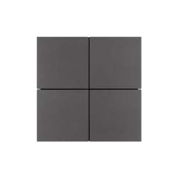 INTELLIGENT ARLIGHT Кнопочная панель KNX-304-23-IN Black (BUS, Frameless) (IARL, IP20 Металл, 2 года) 039663