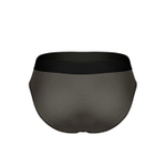 Темно-серые бамбуковые трусы-брифы (Размер: L) (Цвет: темно-серый)