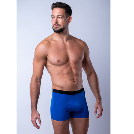 Мужские трусы боксеры синие MR. BIG MB216 blue