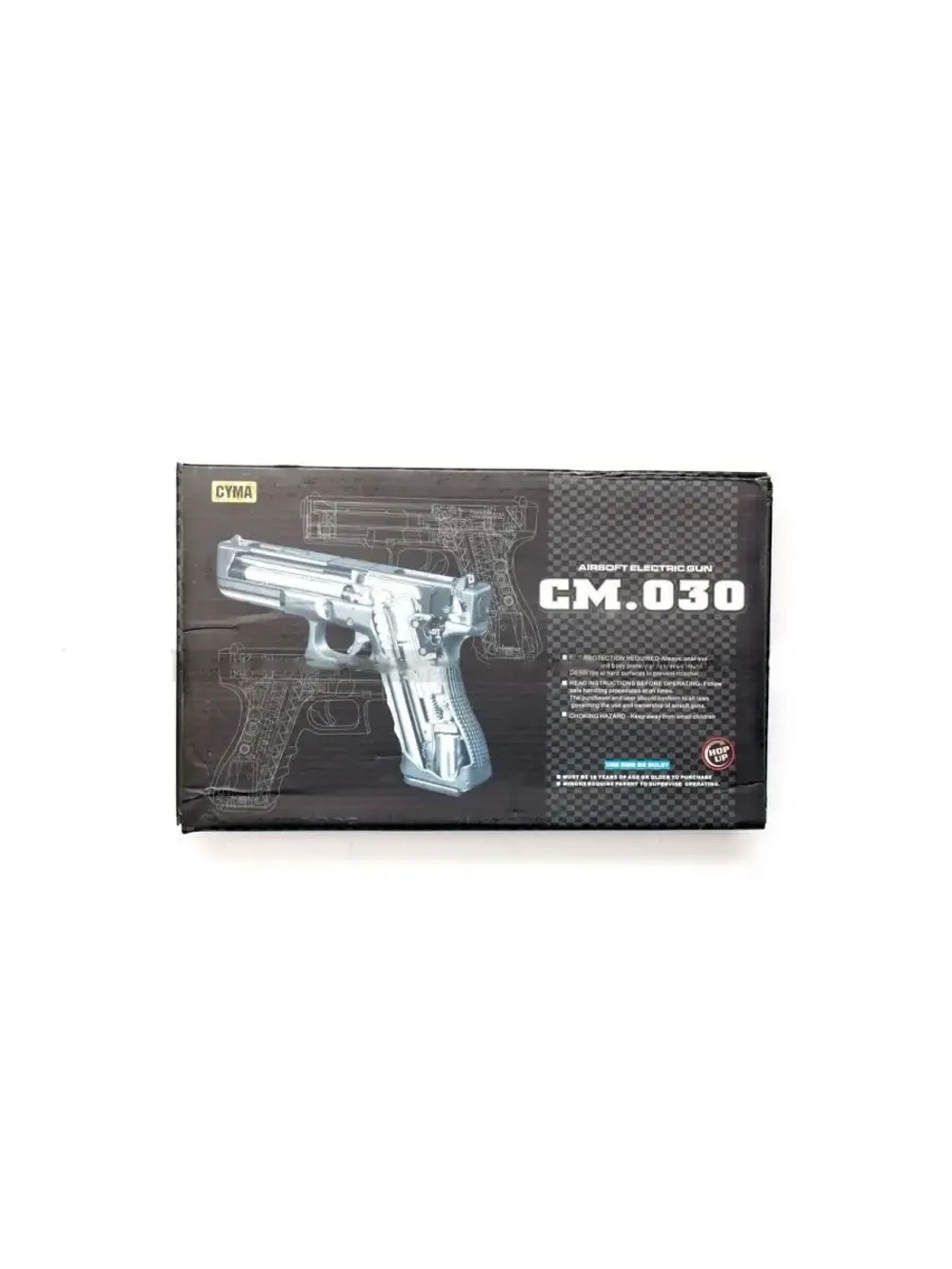 Страйкбольный пистолет CM030 GLOCK 18C AEP электр.