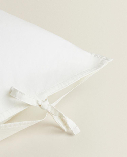 ZARA HOME ДЕТСКАЯ НАВОЛОЧКА, БЕЛЫЙ