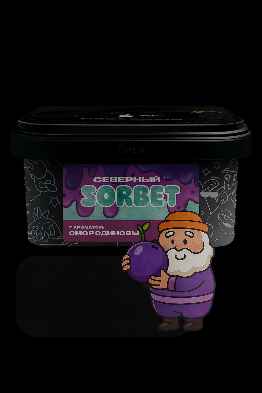 Severnyj SORBET - Sorbet porzeczkowy (100g)