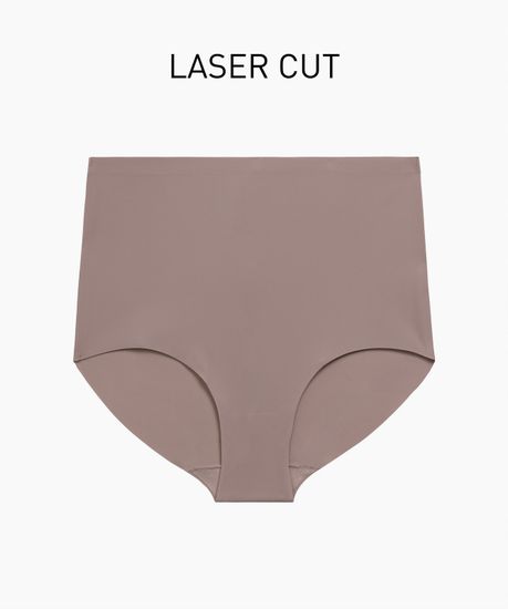 Женские трусы бесшовные макси (1шт) Atlantic LS-003, нейлон/эластан, розовый