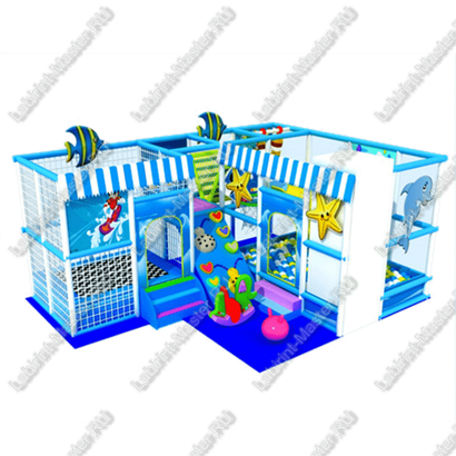 Детский игровой лабиринт "Морской"