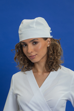 Шапочка с фиксаторами женская