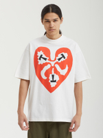 Мужская Футболка Ttt Heart