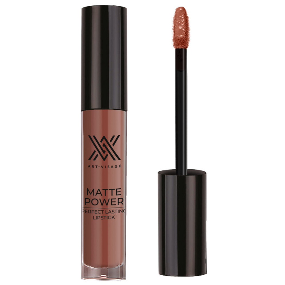 Art-Visage Помада для губ Matte Power, стойкая, тон №24, Чайная роза, 5,5 мл
