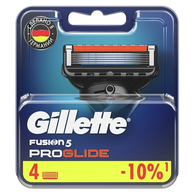 GILLETTE FUSION ProGlide сменная кассета 4 шт.