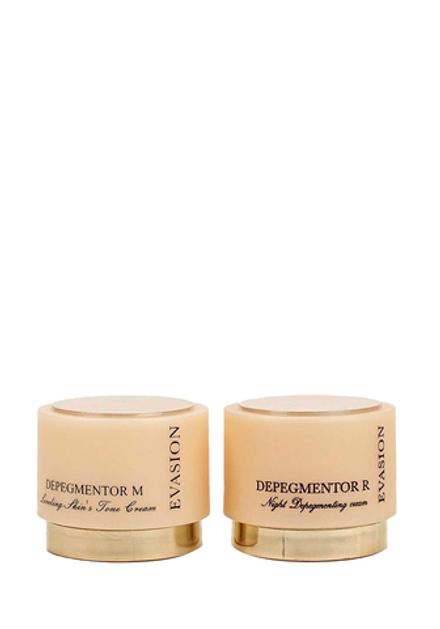 Evasion Two-phase Cream Whitening Depegmentor Set Эвазион депигментирующий дневной и ночной крем