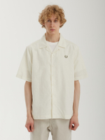Мужская Рубашка Linen Blend Revere Collar