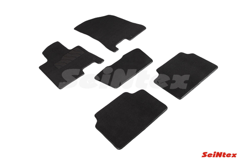 Ворсовые коврики LUX для Hyundai Sonata VIII 2019-н.в., Seintex.94643