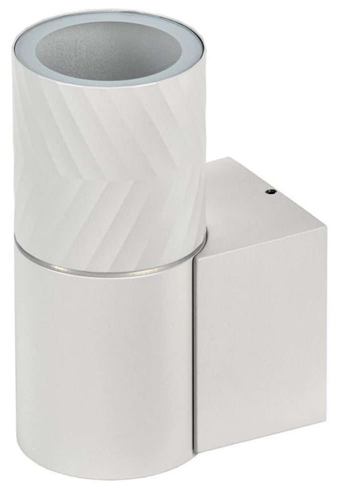 Светильник 5107 GU10 IP65 уличный настенный бел. IEK LT-UBU0-5107-GU10-1-K01