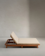 Шезлонг двойной Turqueta из дерева