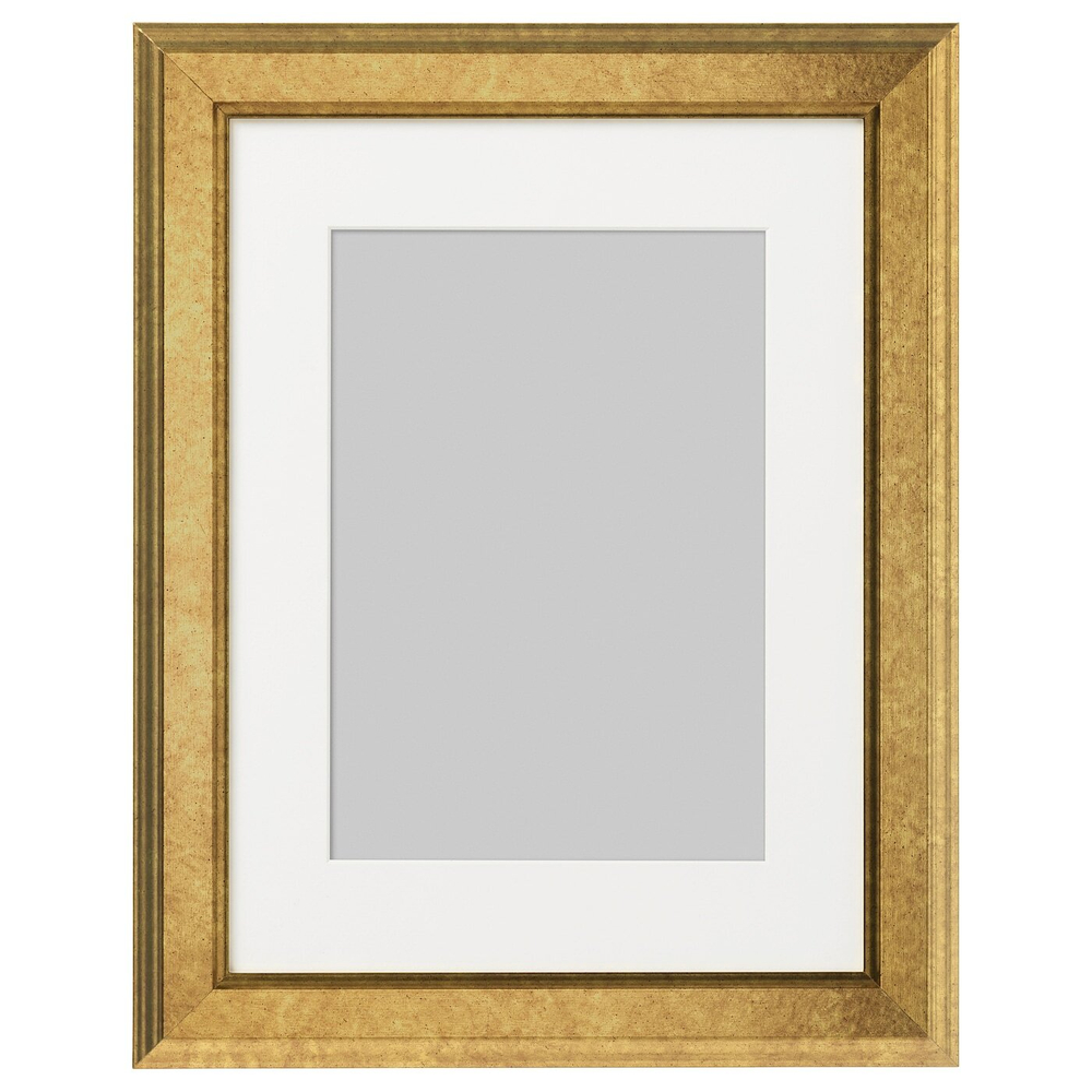 IKEA VIRSERUM  (ИКЕА ВИРСЕРУМ)  -  Рамка, цвет золота, 30x40 см