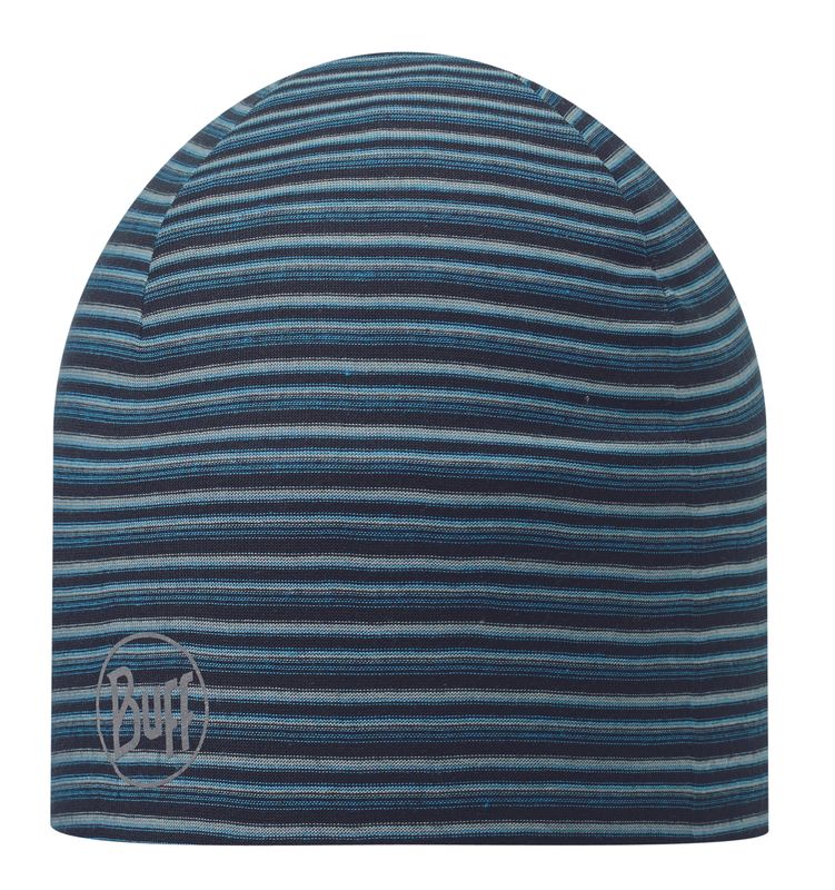 Двухсторонняя спортивная шапка Buff Stripes Blue Фото 2