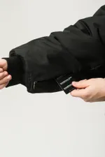 Бомбер CODERED Зимний Bomber Wide Черная